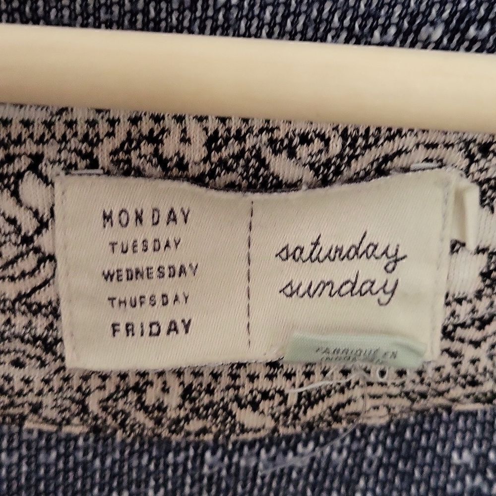 Anthropologie Saturday Sunday Marled Long Sleeved Jersey Dress, Size XS‎ - Picture 10 of 13